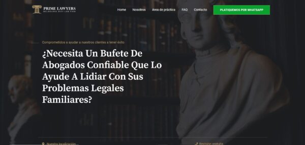 Página para abogados
