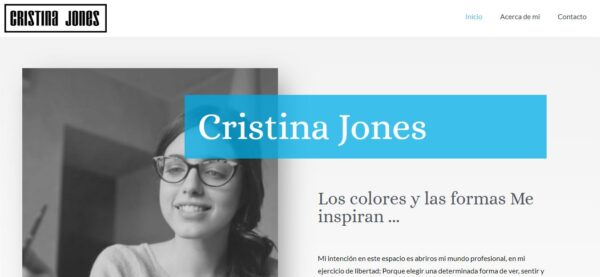 Página para artistas visuales