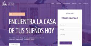 Página para bienes raices