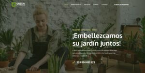 Página para jardineria