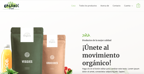 Página para veterinaria